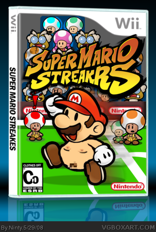 Super Mario Streakers box cover