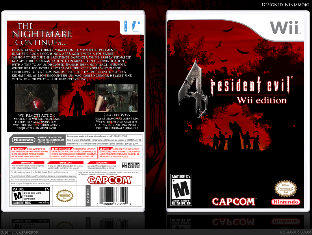 Resident Evil 4: Wii Edition box cover