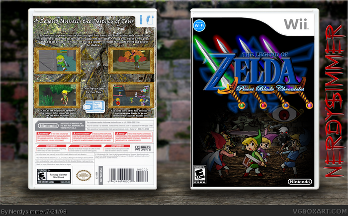 The Legend of Zelda: Picori Blade Chronicles box art cover