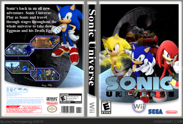 Sonic Universe box art cover