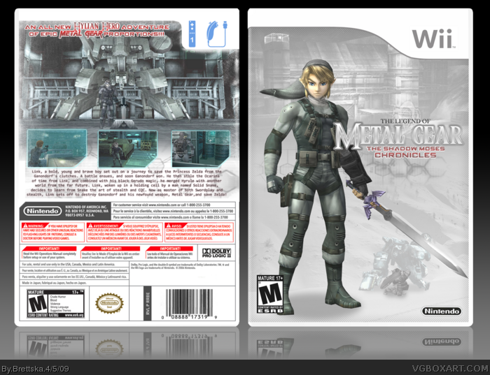 The Legend of Metal Gear: Shadow Moses Chronicles box art cover