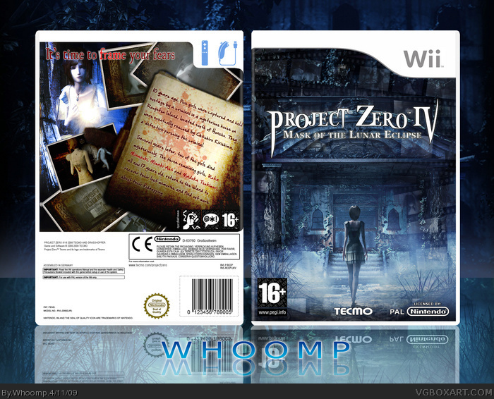Project Zero IV: Mask of the Lunar Eclipse box art cover