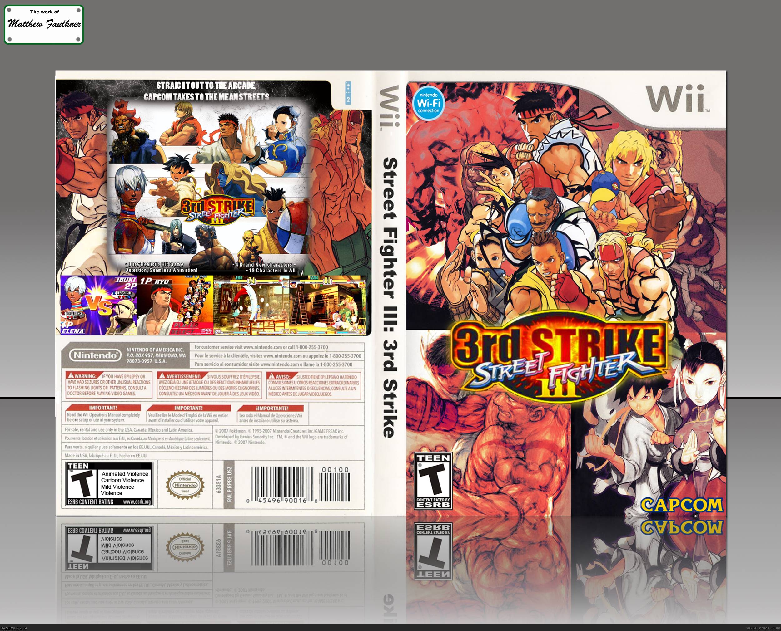 Street Fighter III: 3rd Strike box cover