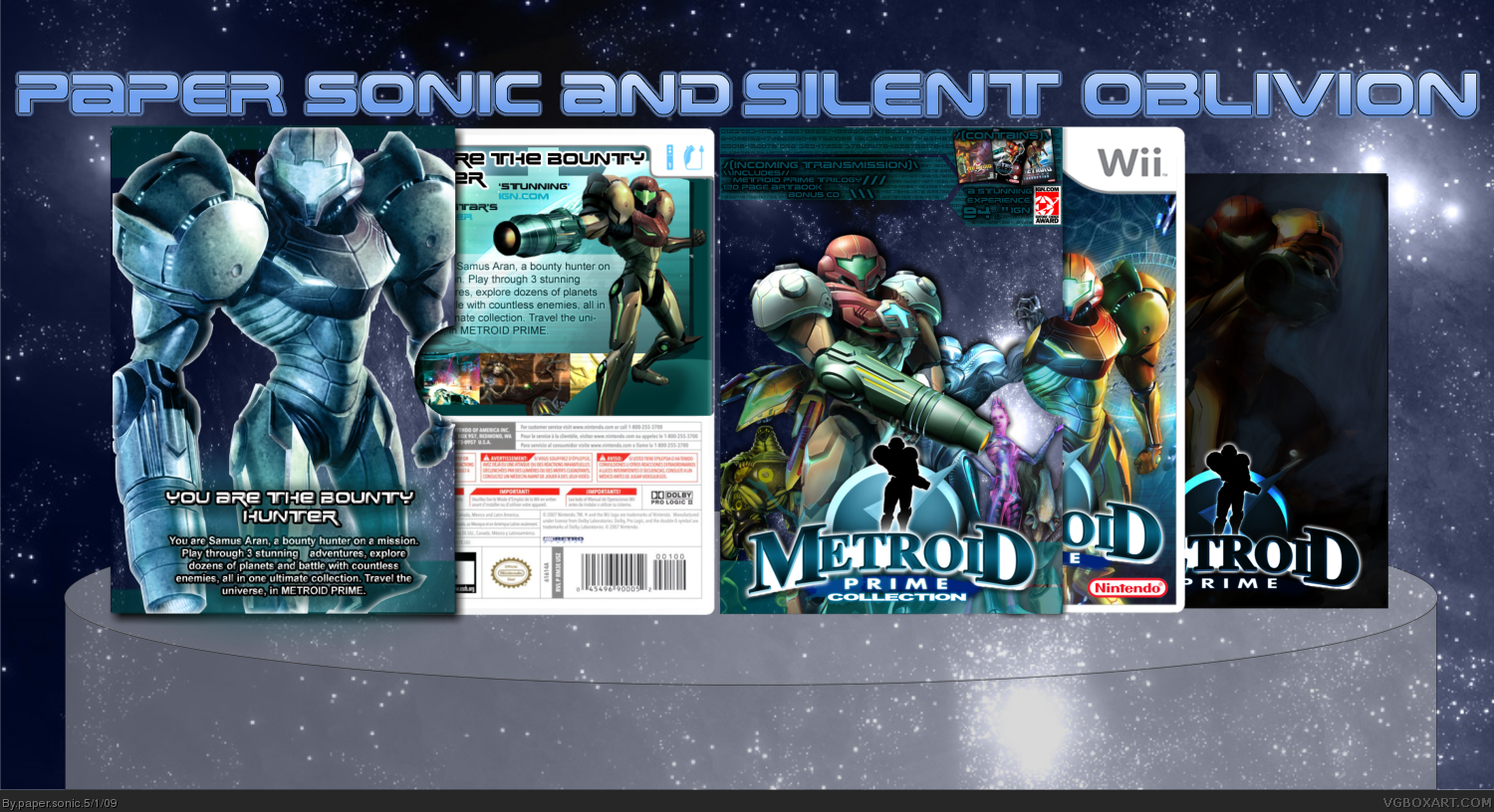Metroid Prime Collection box cover