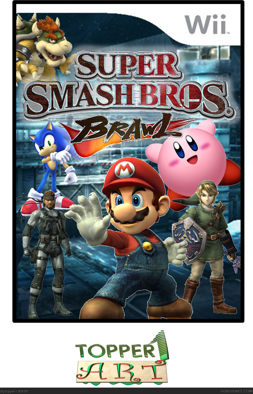 Super Smash Bros. Brawl box cover