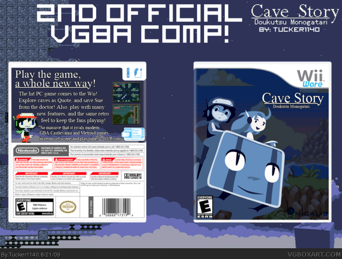 Cave Story box art cover