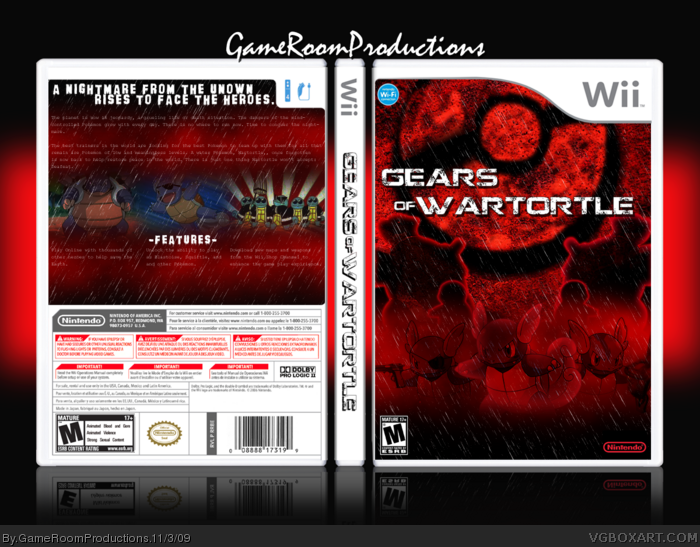 Gears of Wartortle box art cover