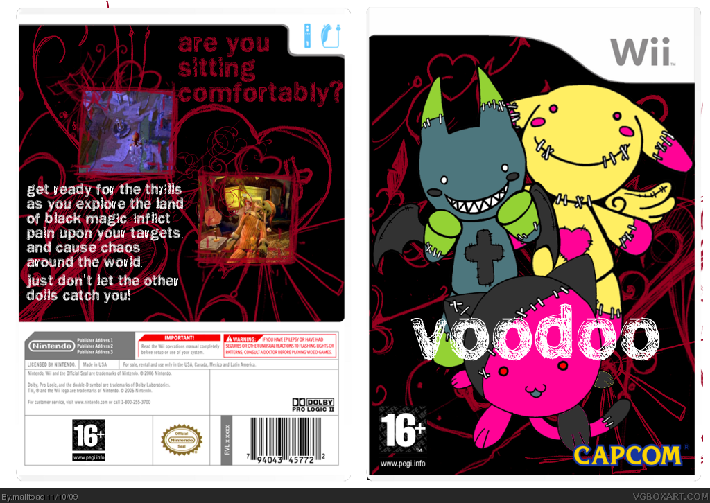 Voodoo box cover