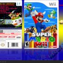 Super Mario Wii Box Art Cover