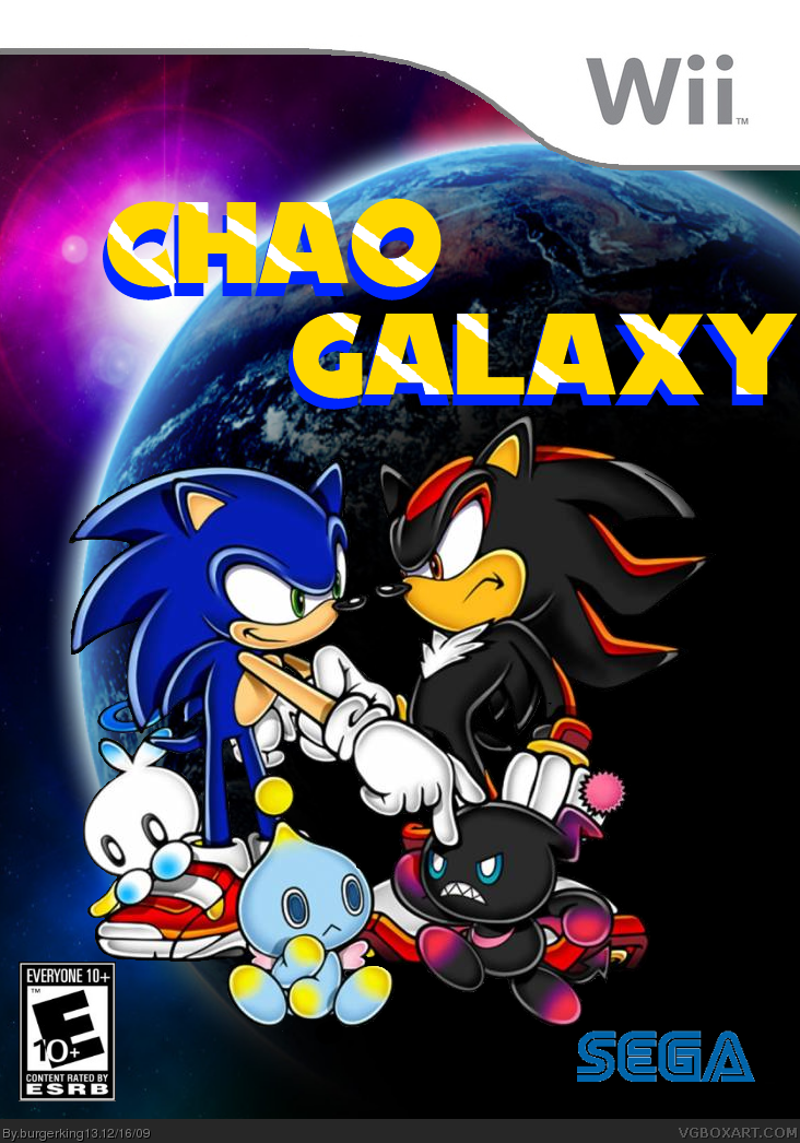 Chao Galaxy box cover
