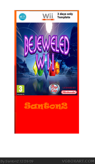 Bejeweled Wii box cover