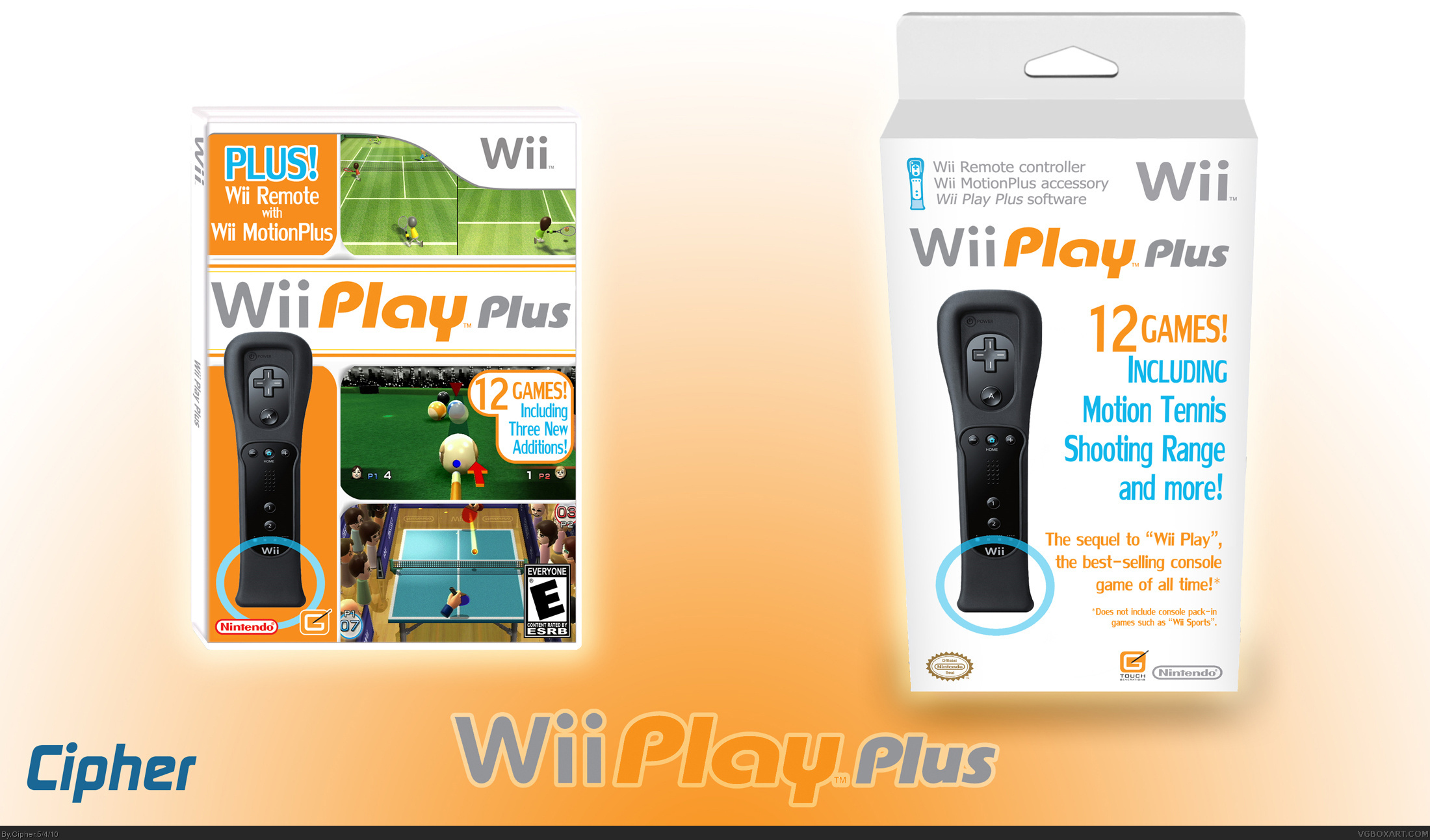 Wii Play Plus box cover