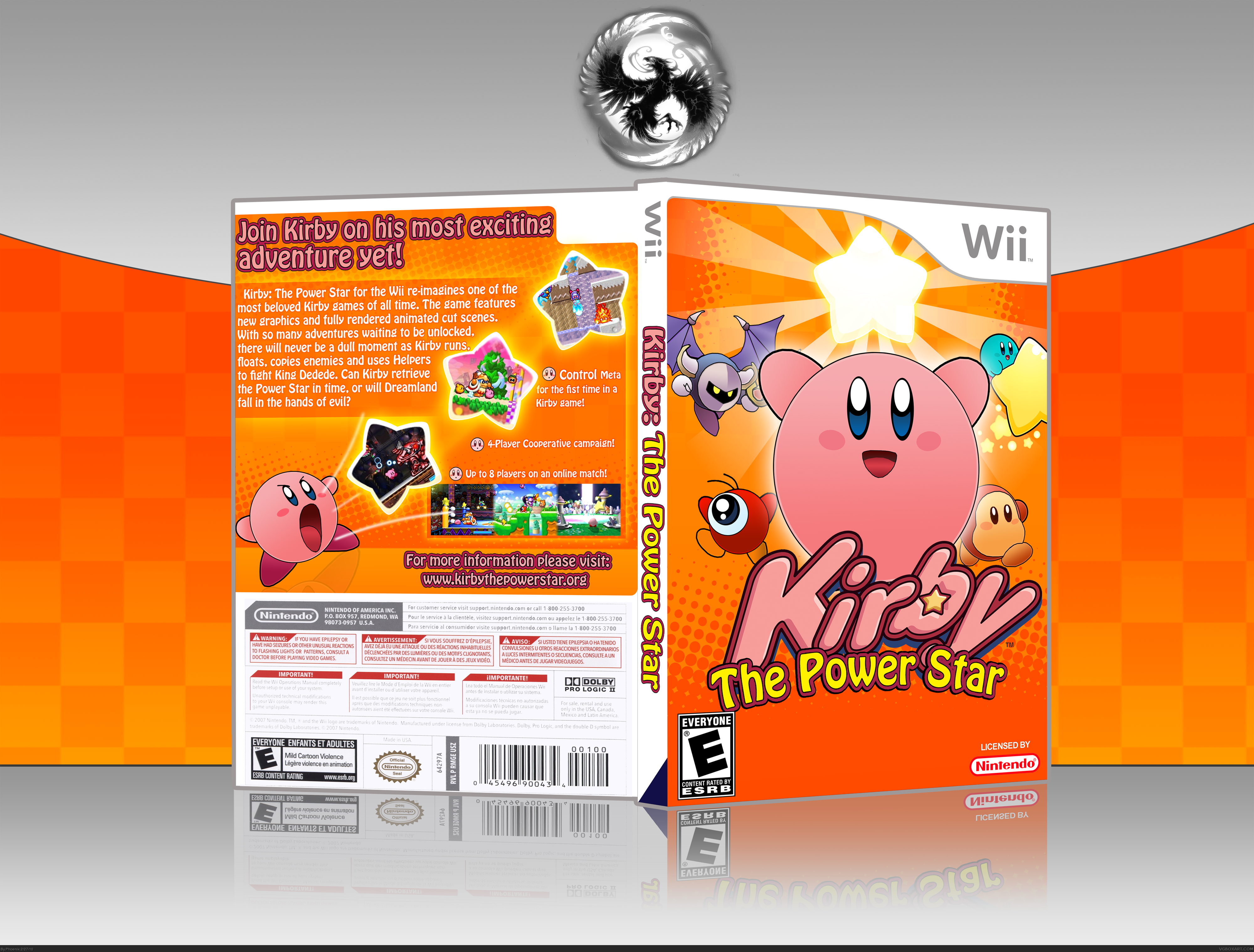 Kirby: The Power Star box cover
