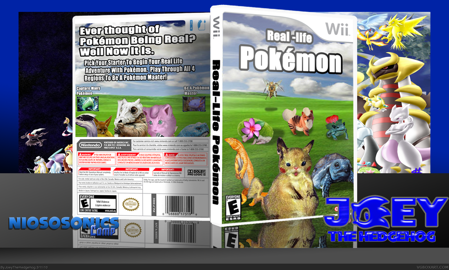 Real-Life Pokemon box cover