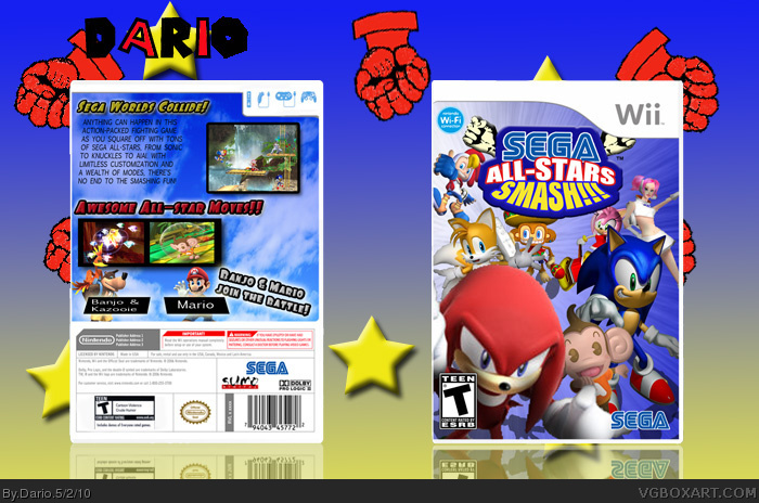 Sega All-Stars Smash!!! box cover