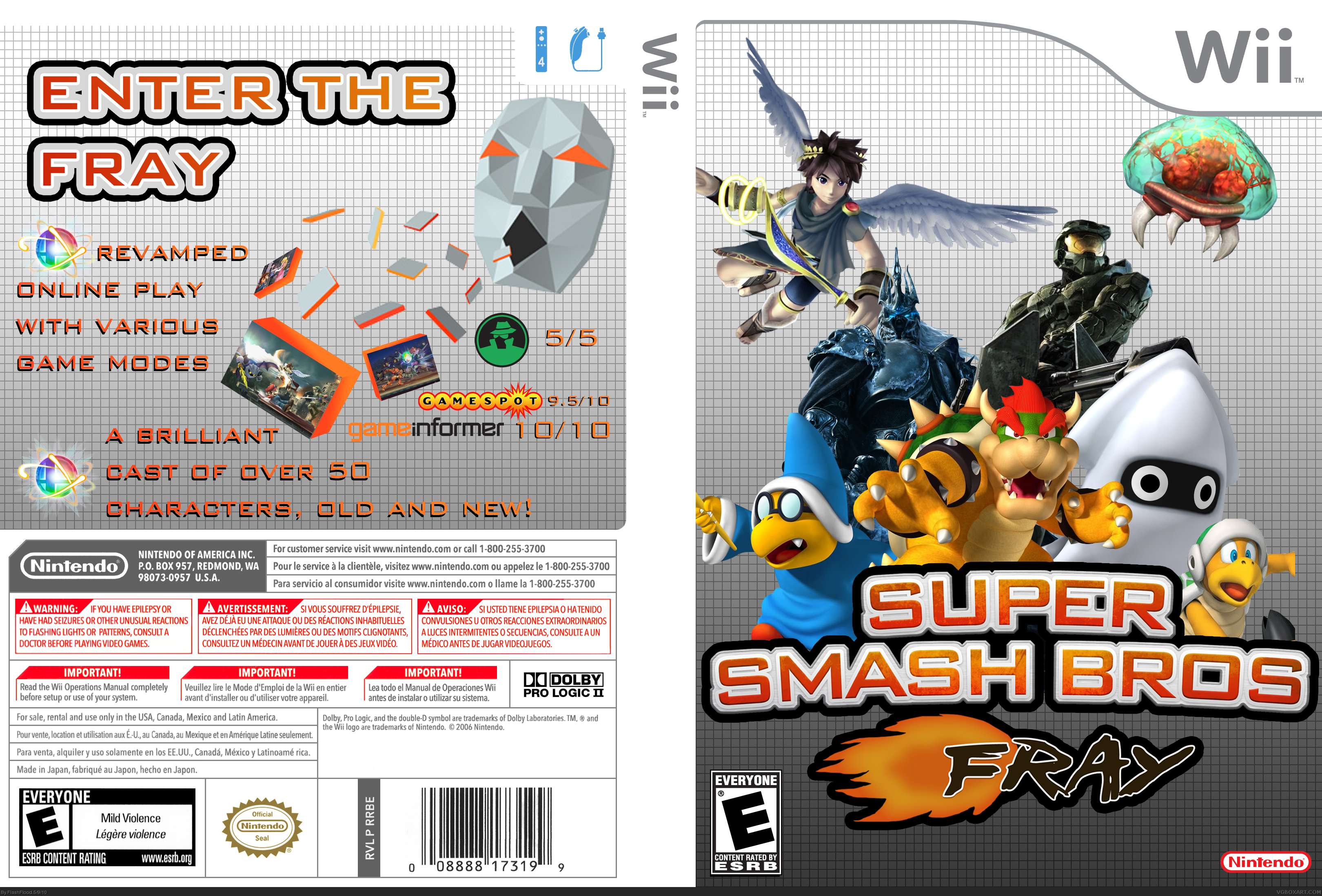 Super Smash Bros. Fray box cover