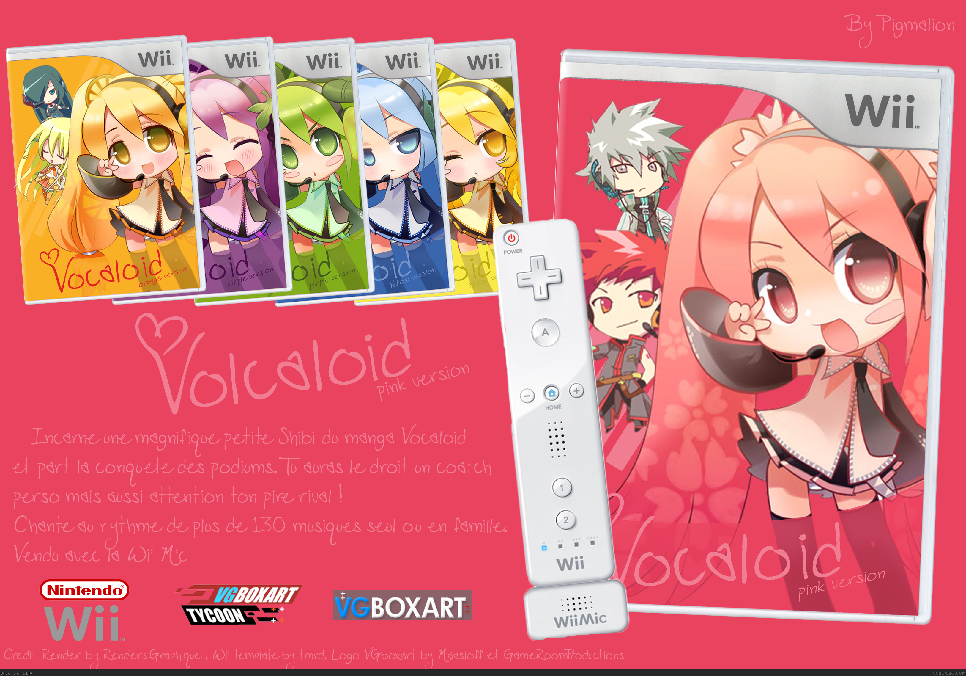 Vocaloid: Pink Version box cover
