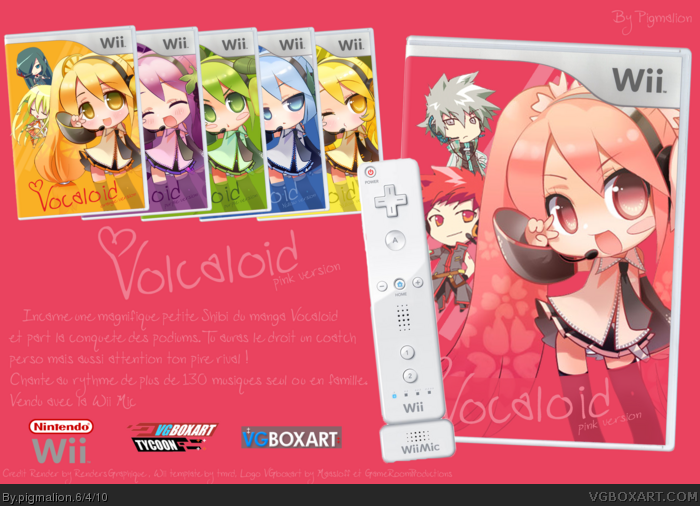 Vocaloid: Pink Version box art cover