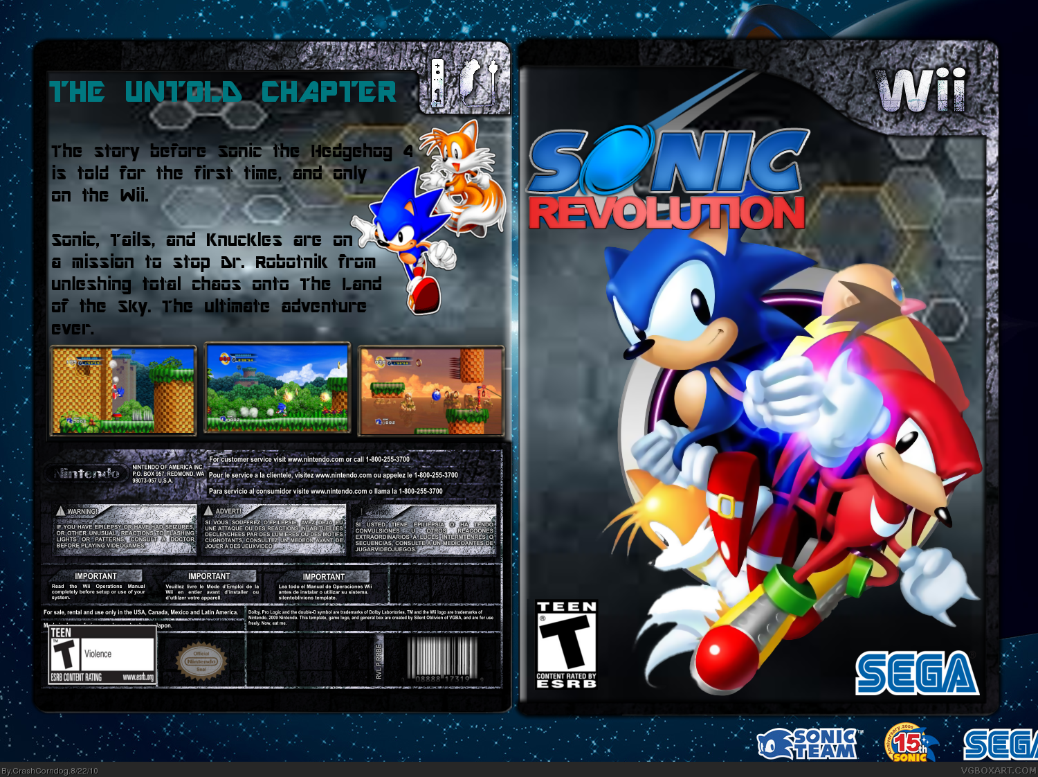 Sonic Revolution box cover