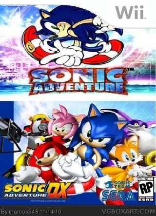 Sonic Adventure Pack box cover