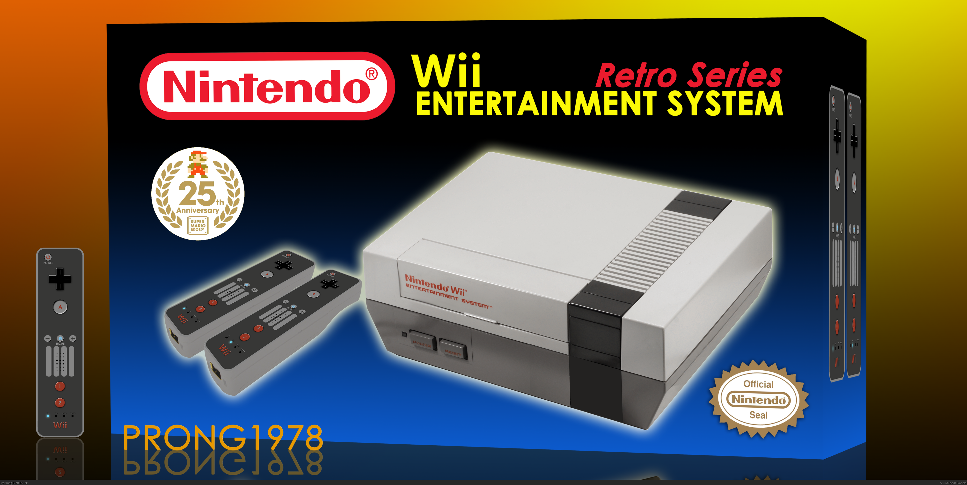 Wii Entertainment System box cover