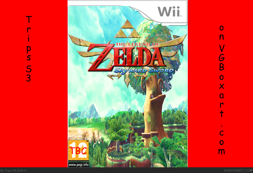 The Legend of Zelda: Skyward Sword box cover