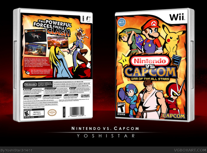 Nintendo vs. Capcom box art cover