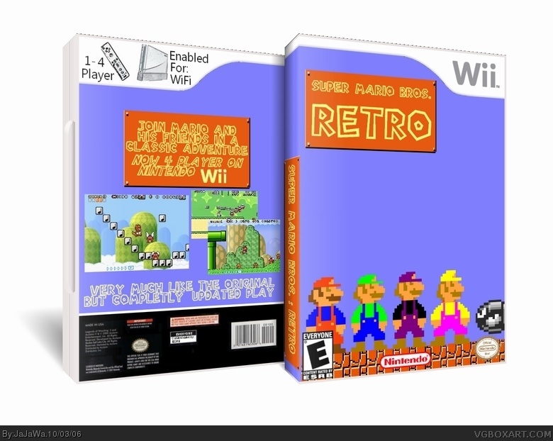 Super Mario Retro box cover