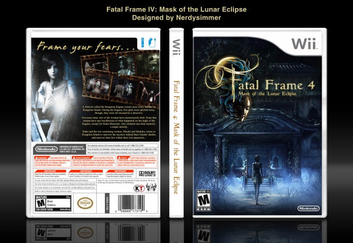 Fatal Frame IV: Mask of the Lunar Eclipse box art cover