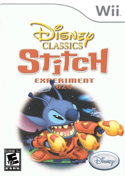 Stitch: Experiment 626 box cover