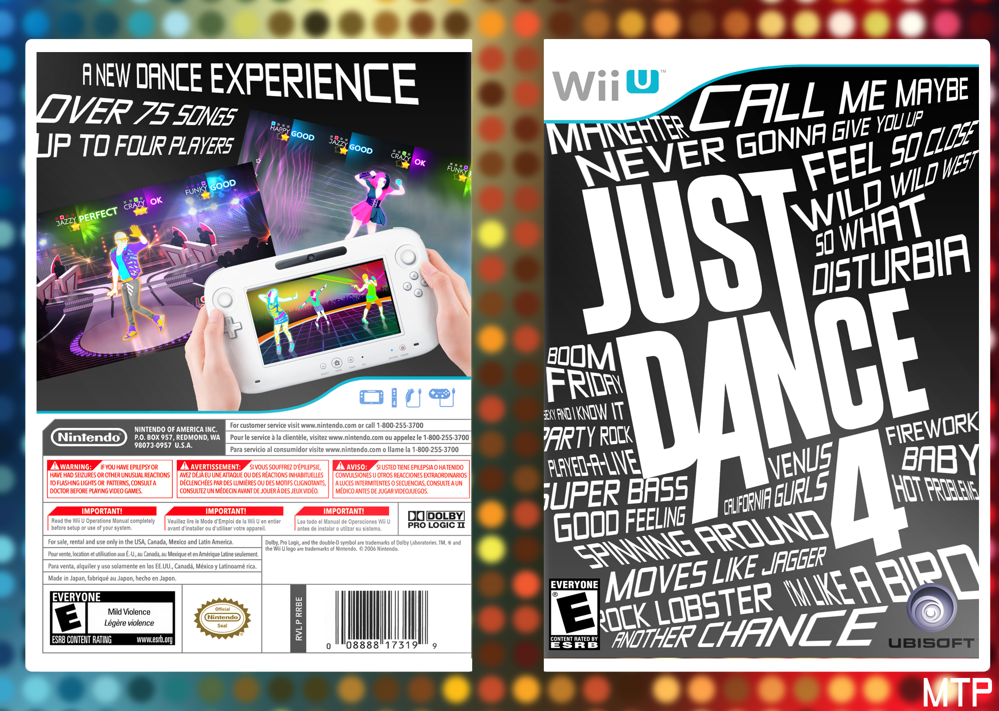 Just Dance 4 box cover