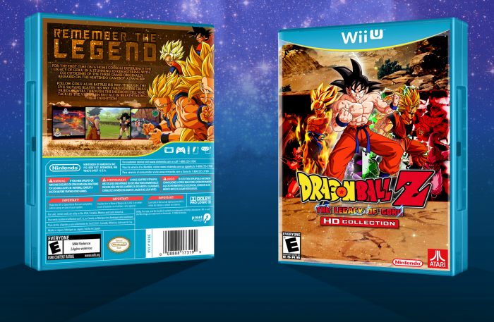 Dragon Ball Z: The Legacy of Goku - HD box art cover