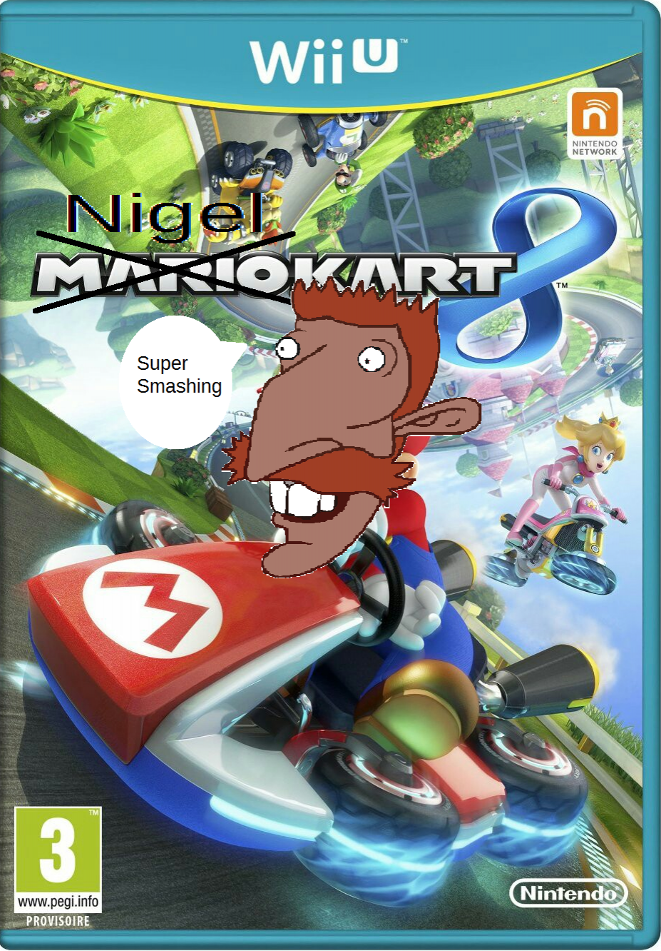 Nigel Kart 8 box cover