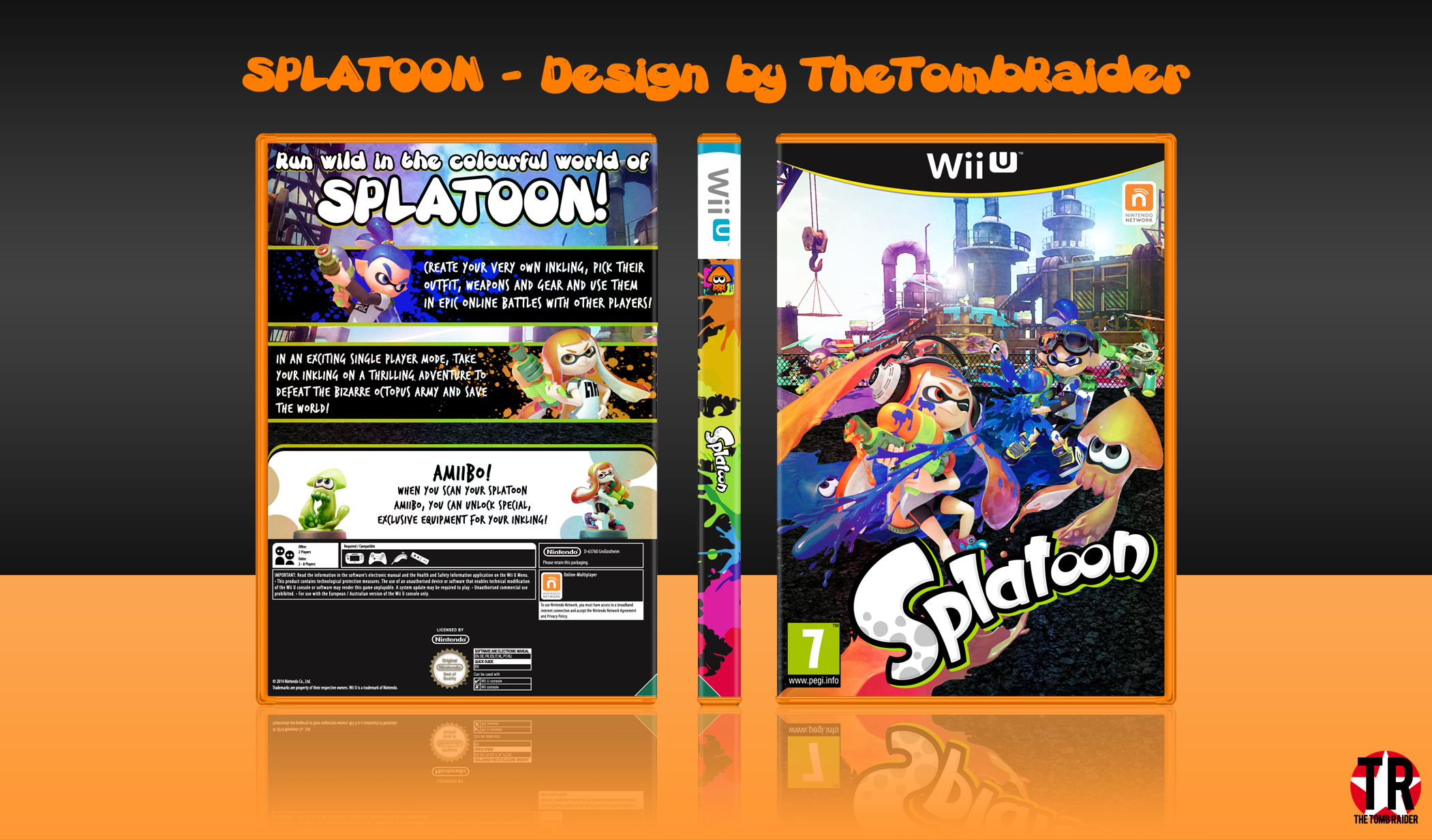 Splatoon box cover