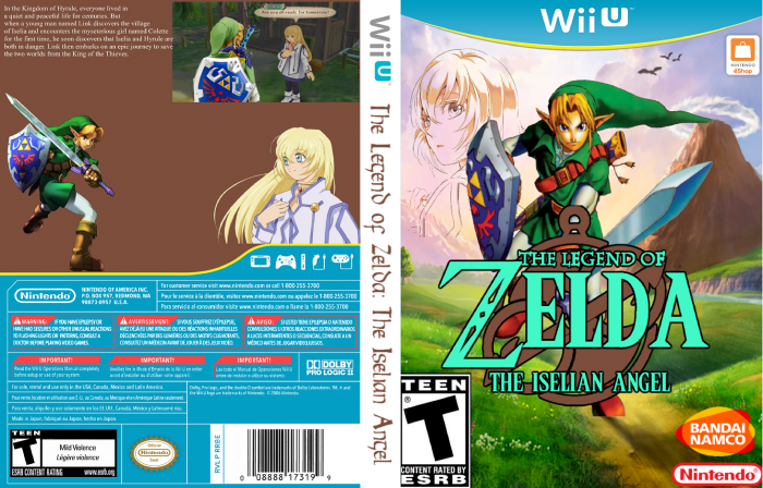 The Legend of Zelda: The Iselian Angel box art cover