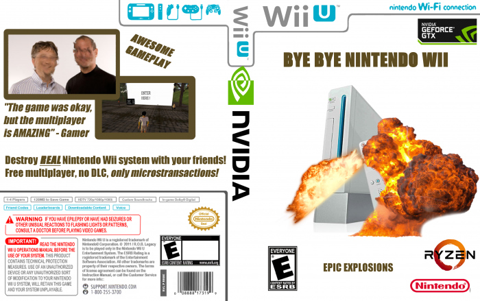 Nintendo Wii EXPLOSION box art cover