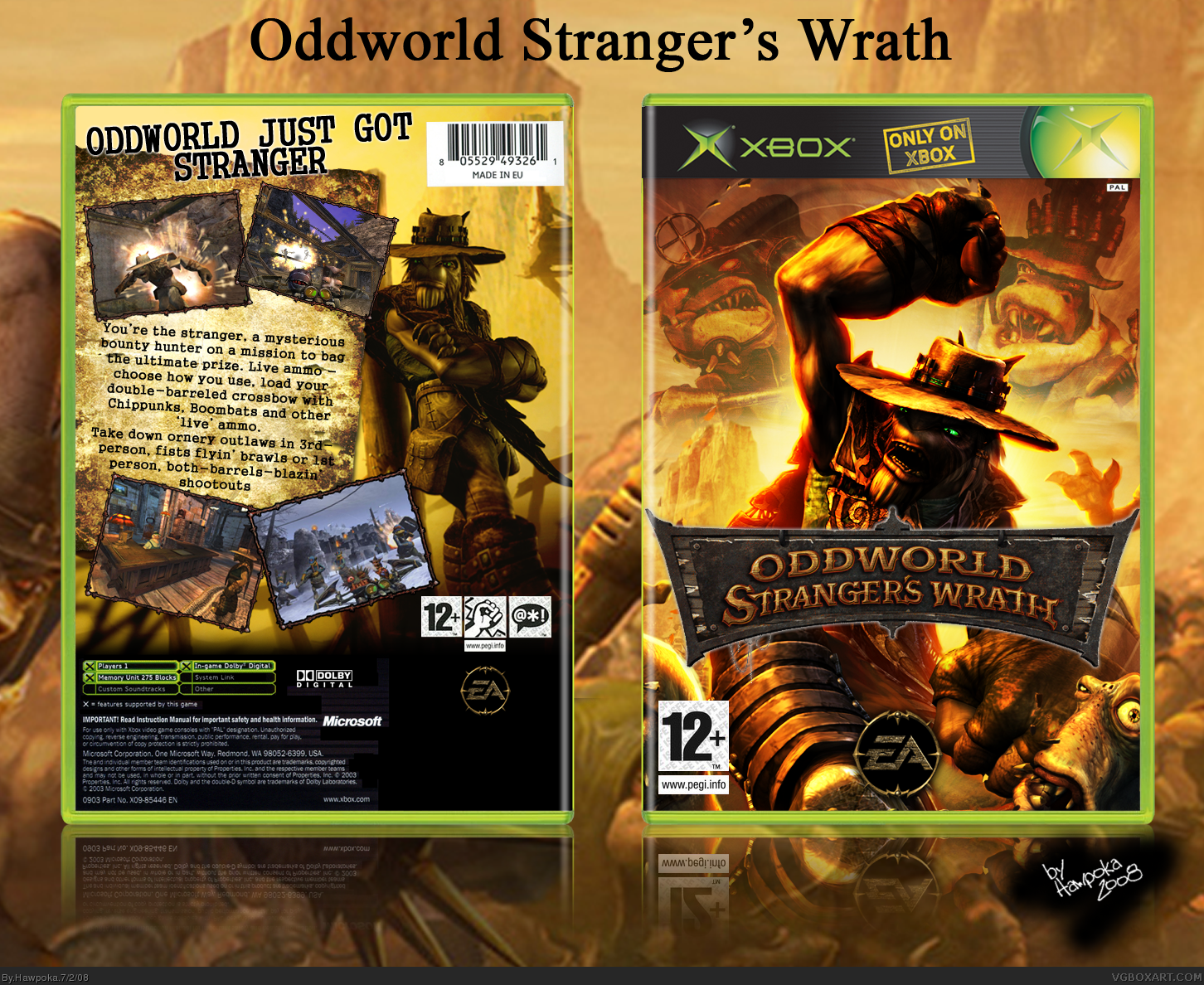 Oddworld Stranger's Wrath box cover