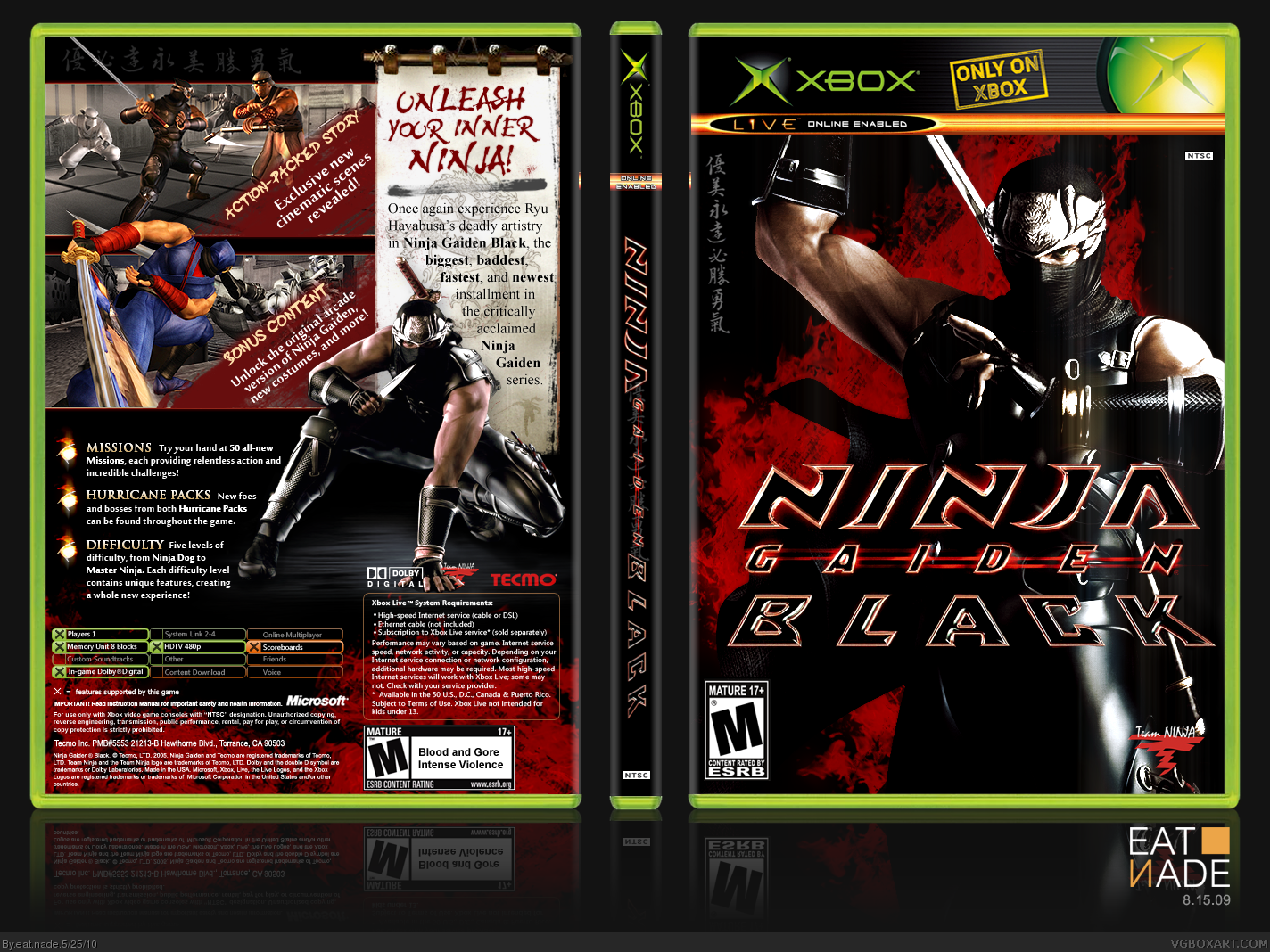 Ninja Gaiden Black box cover