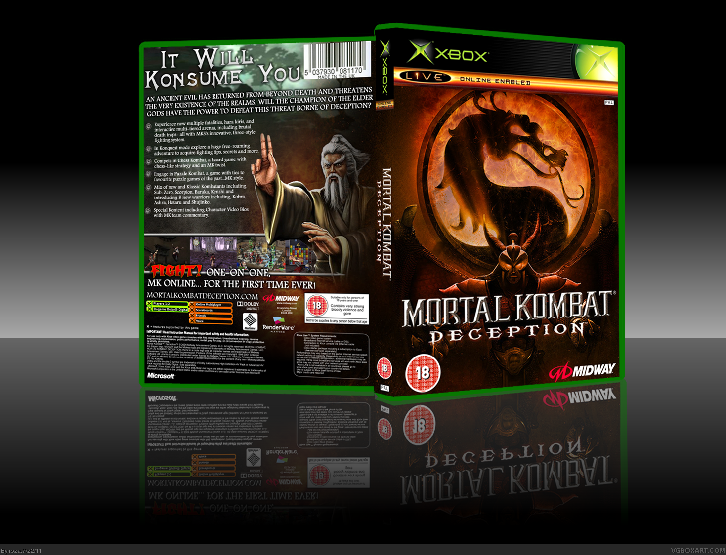 Mortal Kombat: Deception box cover
