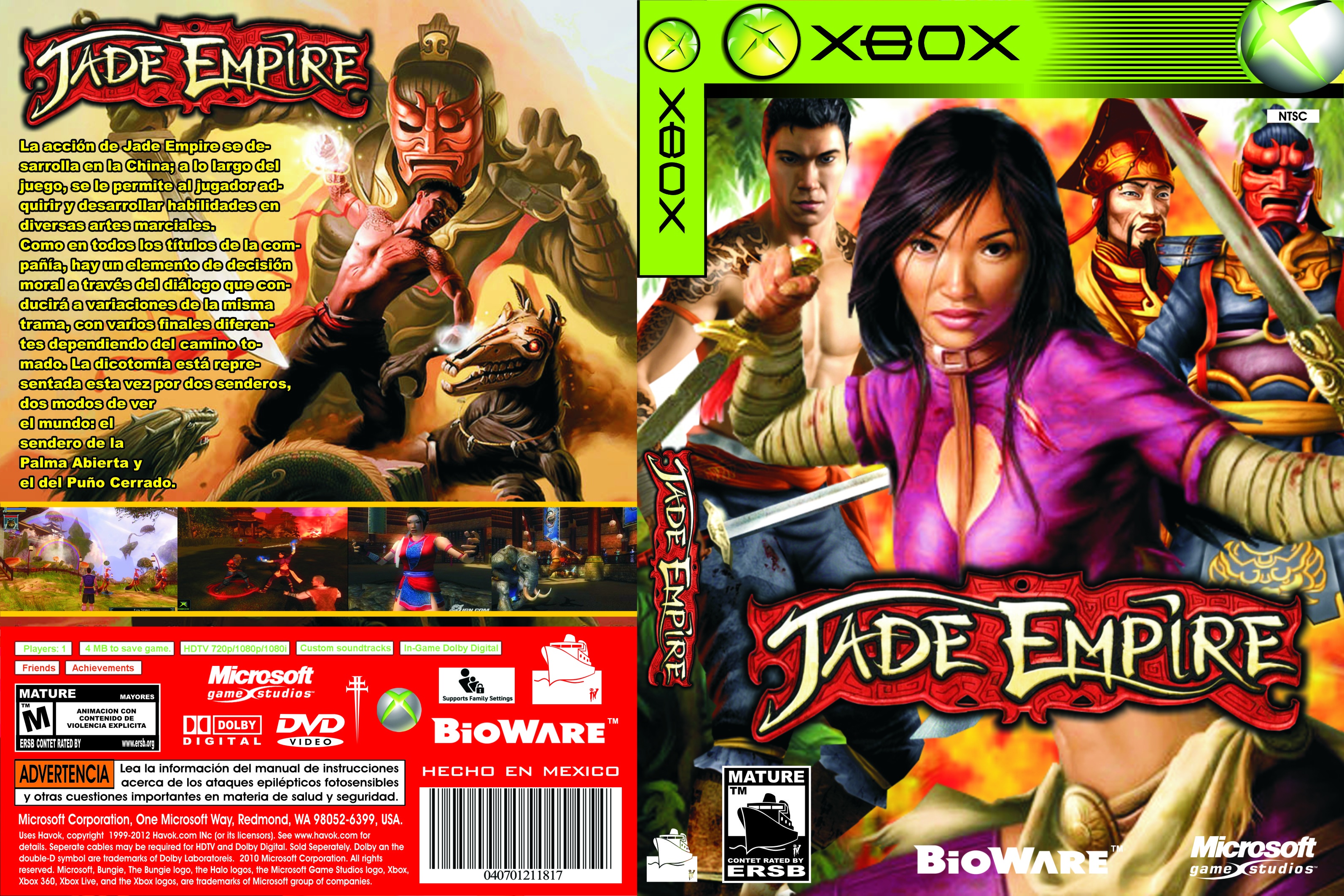 Jade Empire box cover