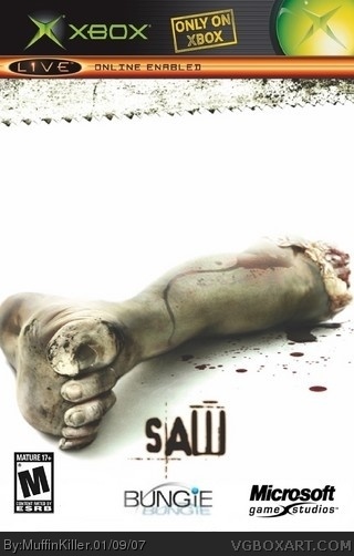 Saw:The Video Game box art cover