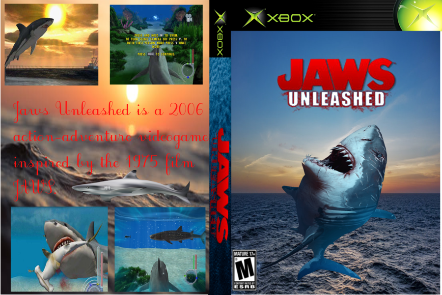 Jaws Unleashed box cover
