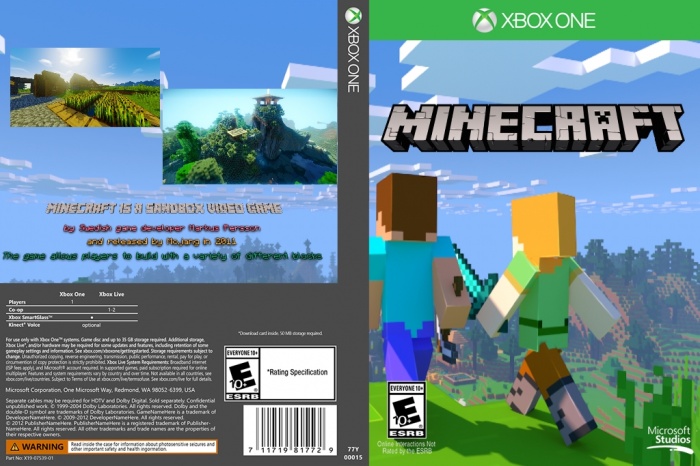 Minecraft Xbox One Edition box art cover
