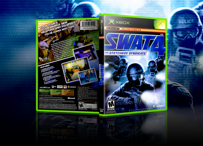SWAT 4: The Stetchkov Syndicate box art cover
