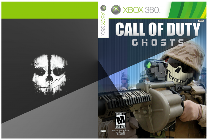 Call of Duty Ghosts box art cover