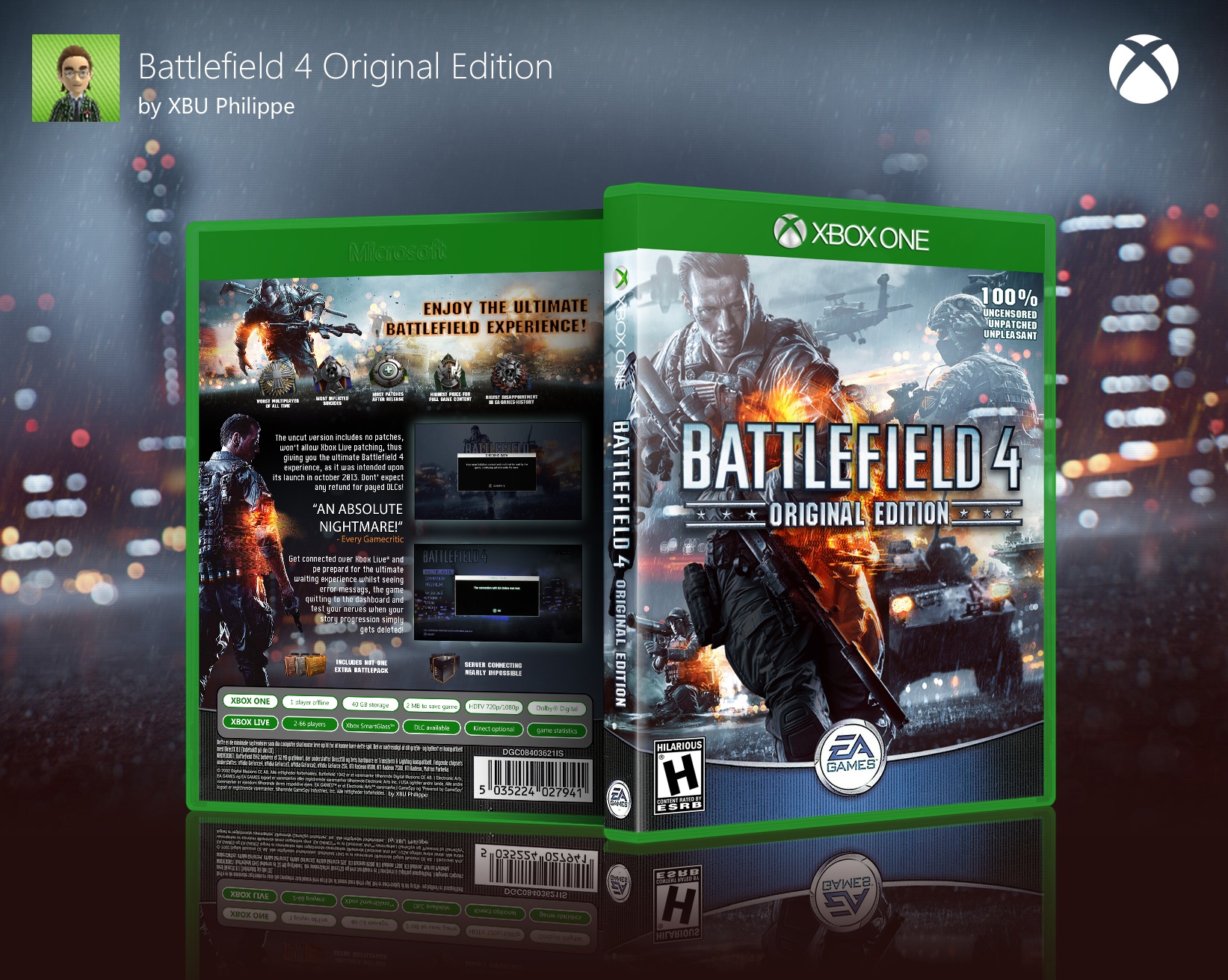 Battlefield 4 - Original Edition box cover