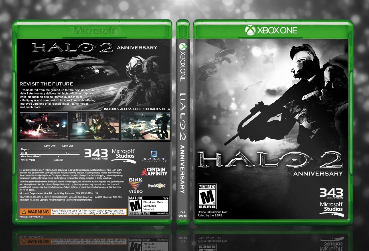 Halo 2 Anniversary box cover