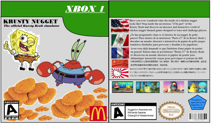 Krusty Nugget box art cover