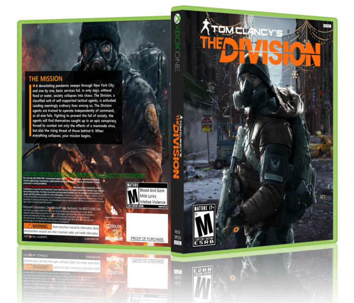Tom Clancy's The Division box art cover