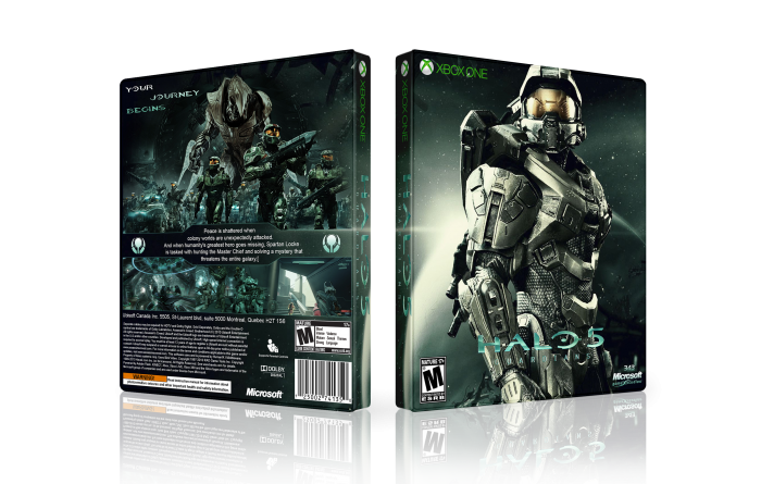 Halo 5 Guardians box art cover